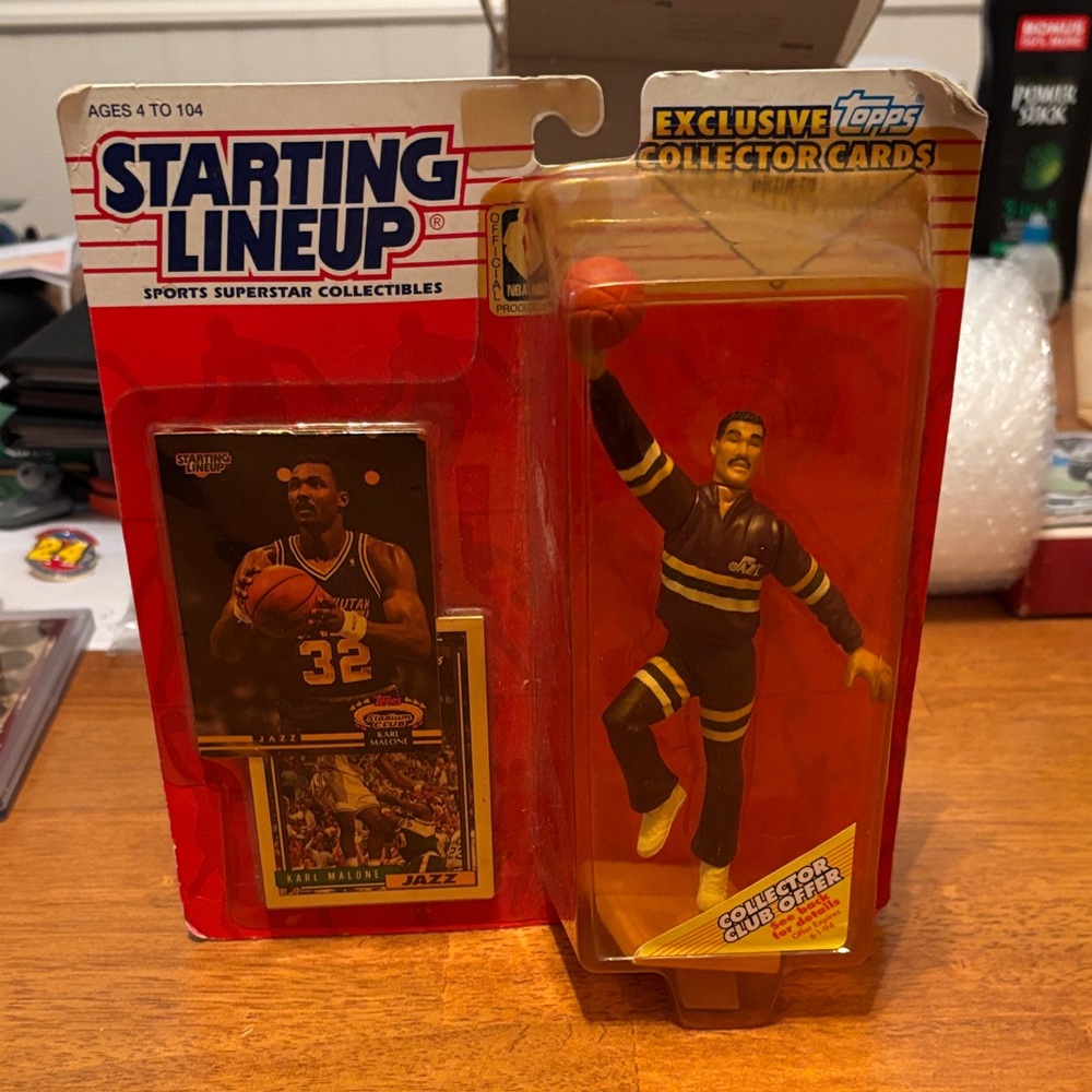 Starting Lineup Sports Superstar Collectibles Karl Malone